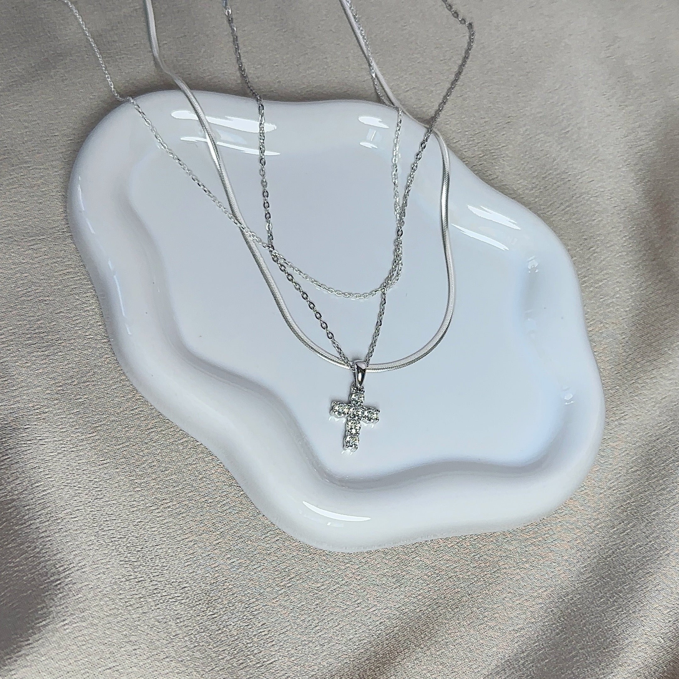Elara Cross Pendant